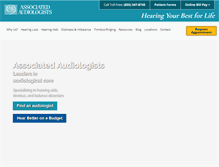Tablet Screenshot of hearingyourbest.com